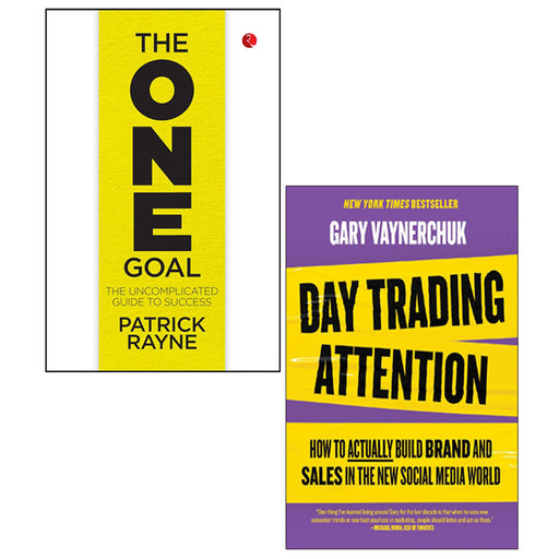 THE ONE GOAL, Day Trading Attention 2 Books Collection Set - The Book Bundle