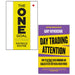 THE ONE GOAL, Day Trading Attention 2 Books Collection Set - The Book Bundle