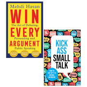 Win Every Argument, Kick Ass Small Talk 2 Books Collection Set Paperback - The Book Bundle