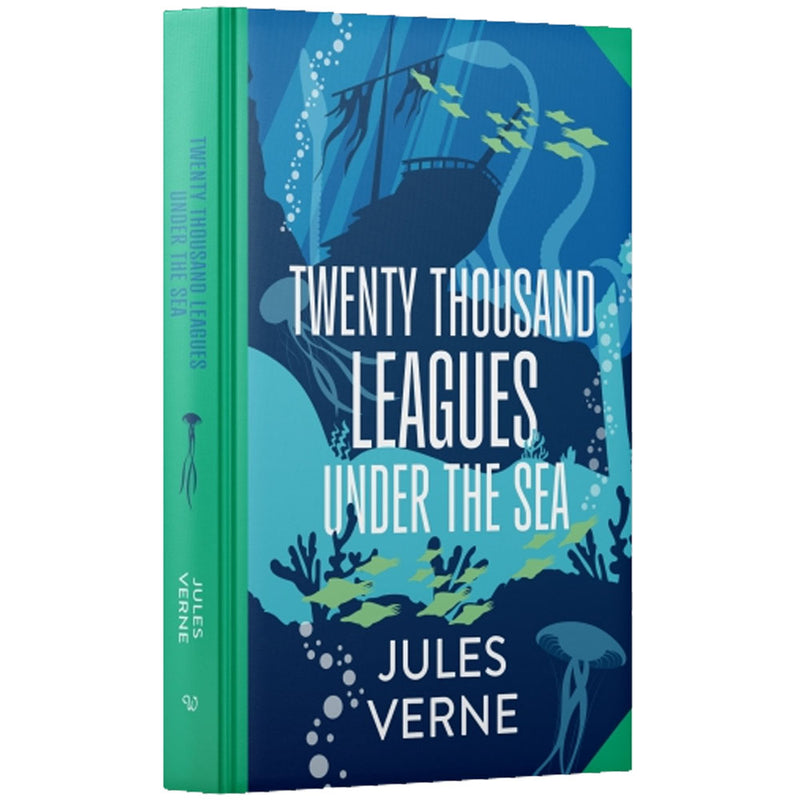 Twenty Thousand Leagues Under The Sea by Jules Vernes - Fiction - Hardback