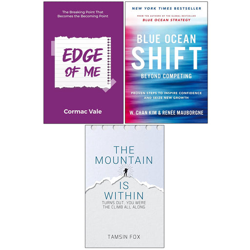 Blue Ocean Shift,Edge of Me,The Mountain Is Within 3 Books Collection Set(Edge of Me , The Mountain Is Within & Blue Ocean Shift) - The Book Bundle