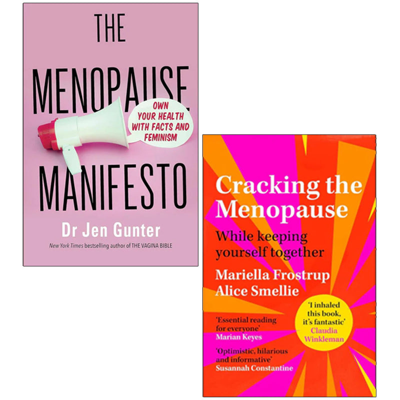 The Menopause Manifesto & Cracking The Menopause 2 Books Collection Set - Non Fiction - Paperback