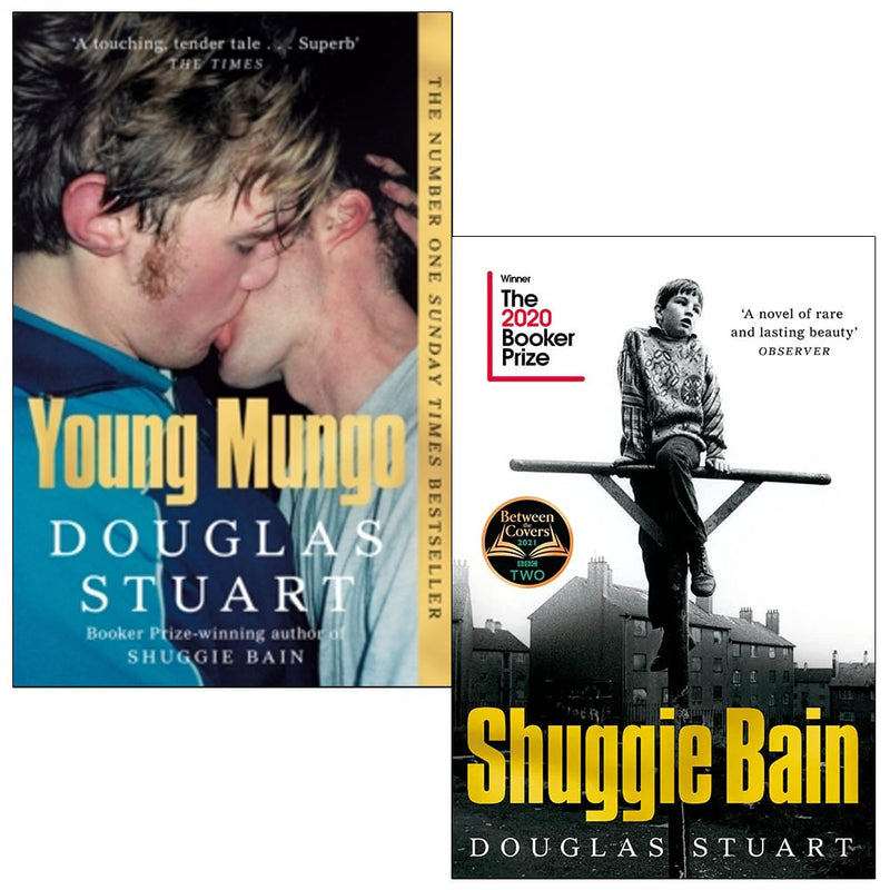 Douglas Stuart 2 Books Collection Set (Young Mungo, Shuggie Bain)