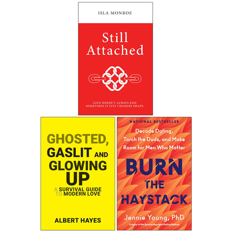 Burn the Haystack & Still Attached & Ghosted 3 Books Collection Set by Dr. Jennie Young - Fiction - Mixed Format