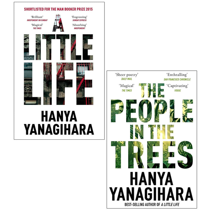 The People in the Trees & A Little Life By Hanya Yanagihara 2 Books Collection Set - The Book Bundle
