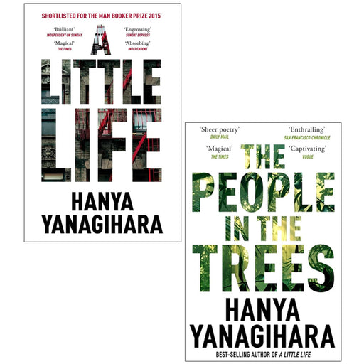 The People in the Trees & A Little Life By Hanya Yanagihara 2 Books Collection Set - The Book Bundle