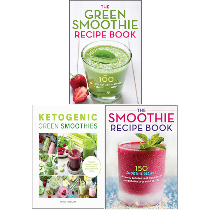 Green Smoothie Recipe Book, Smoothie Recipe Book, Ketogenic Green Smoothies  3 Books Collection Set - The Book Bundle
