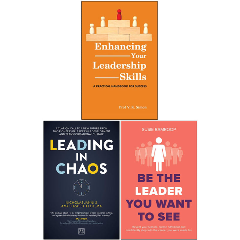 Leading in Chaos, Be the Leader You Want to See, 3-Book Collection Set By Nicholas Janni - Non Fiction - Paperback