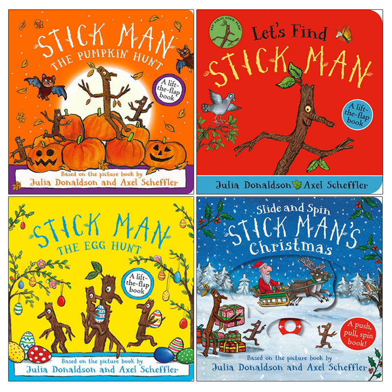 Stick Man Series 5 Books Collection Set by Julia Donaldson - Fiction - Board Book
