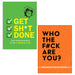 Get Sh*t Done, Who The F*ck Are You 2 Books Collection Set Paperback - The Book Bundle