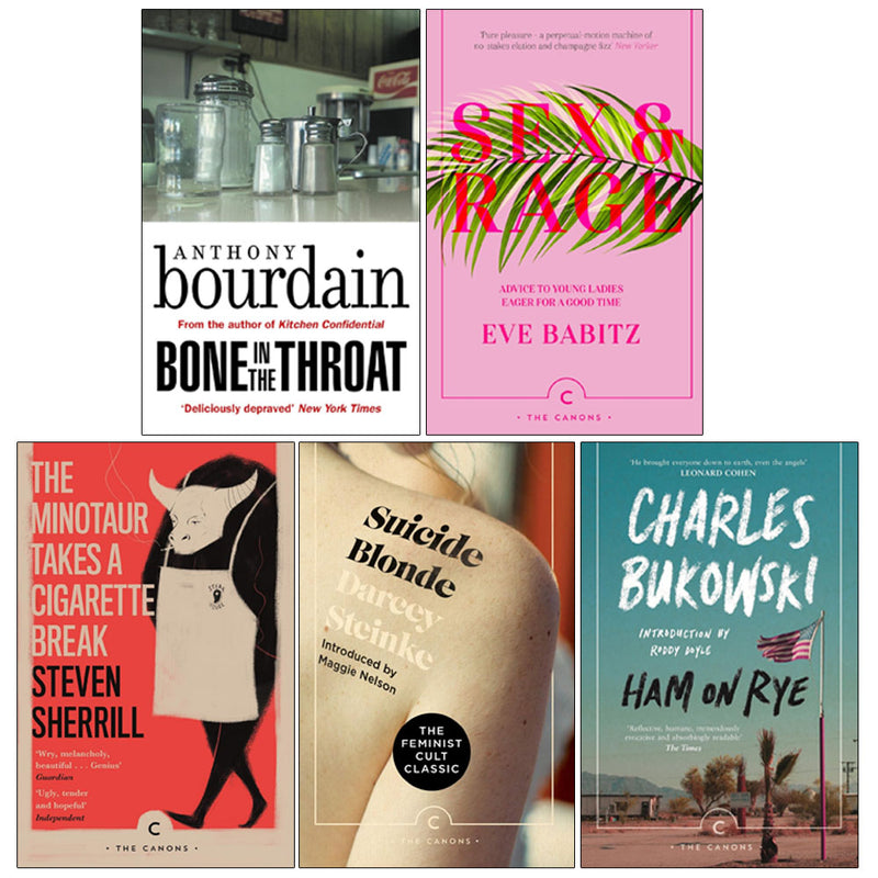 Sex & Rage, Suicide Blonde & Ham On Rye 5 Books Collection Set by Charles Bukowski - Fiction - Paperback