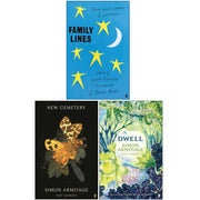 Simon Armitage 3 Books Collection Set(New Cemetery, Family Lines & Dwell) - The Book Bundle