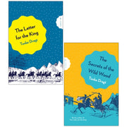 Set of two Tonke Dragt books: The Letter for the King and The Secrets of the Wild Wood, featuring colorful cover art.