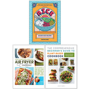 Healthy Cooking Essentials Rice Recipes Plant-Based Air Fryer 3 Books Collection Set - Non Fiction - The Book Bundle