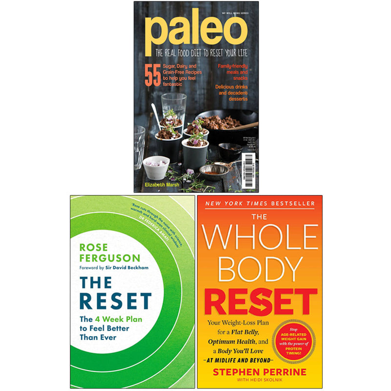 The Reset, Paleo & Whole Body Reset 3 Books Collection Set by Rose Ferguson - Non Fiction - Mixed Format