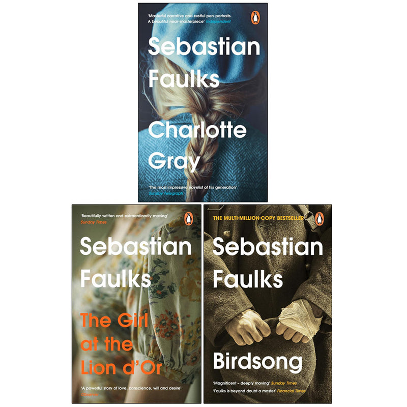 Girl At The Lion D'Or, Birdsong & Charlotte Gray 3 Books Collection Set - Fiction - Paperback