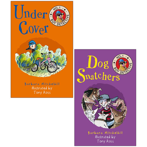 1 Boy Detective by Barbara Mitchelhill 2 Books Collection Set - Fiction - Paperback - The Book Bundle