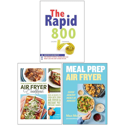 Air Fryer Health And Quick Meal Prep Mastery 3 Books Collection Set - Non Fiction - The Book Bundle