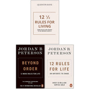 Beyond Order ,12 Rules For Life,12 1/2 Rules For Living 3 Books Collection Set - The Book Bundle