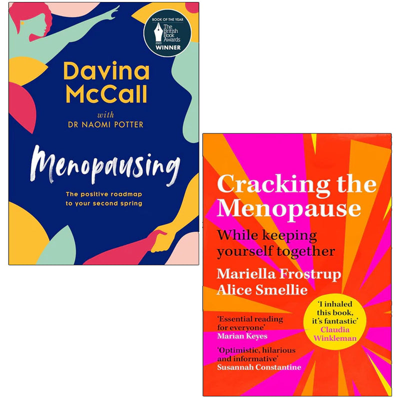 Cracking the Menopause & Menopausing 2 Books Collection Set by Mariella Frostrup - Non Fiction - Hardback