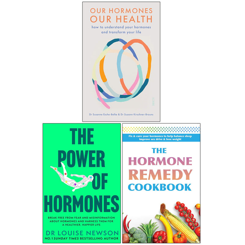 The Power of Hormones, The Hormone Remedy Cookbook, 3 Books Collection Set - Non Fiction - Mixed Format