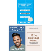 Think Like a Monk & Related Reads 3 Books Collection Set - Non Fiction - Paperback - The Book Bundle