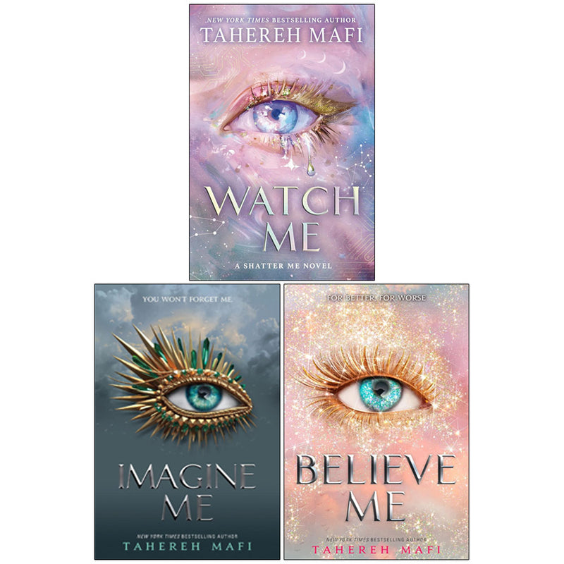 Shatter Me 3 Books Collection Set by Tahereh Mafi - Fiction - Paperback
