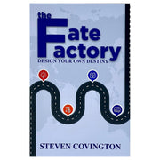 Cover image of "The Fate Factory: Design Your Own Destiny" book by Steven Covington, published by Rupa Publications.