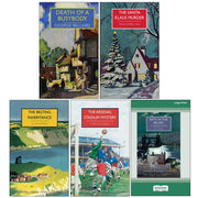 Set of five British Library Crime Classics paperbacks featuring works by George Bellairs, E.C.R. Lorac, and Leonard Gribble.