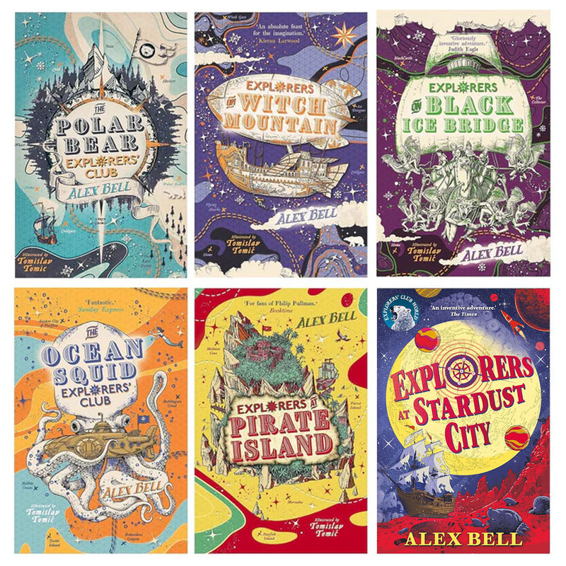 The Polar Bear Explorers’ Club Series 6 Books Collection Set - The Book Bundle