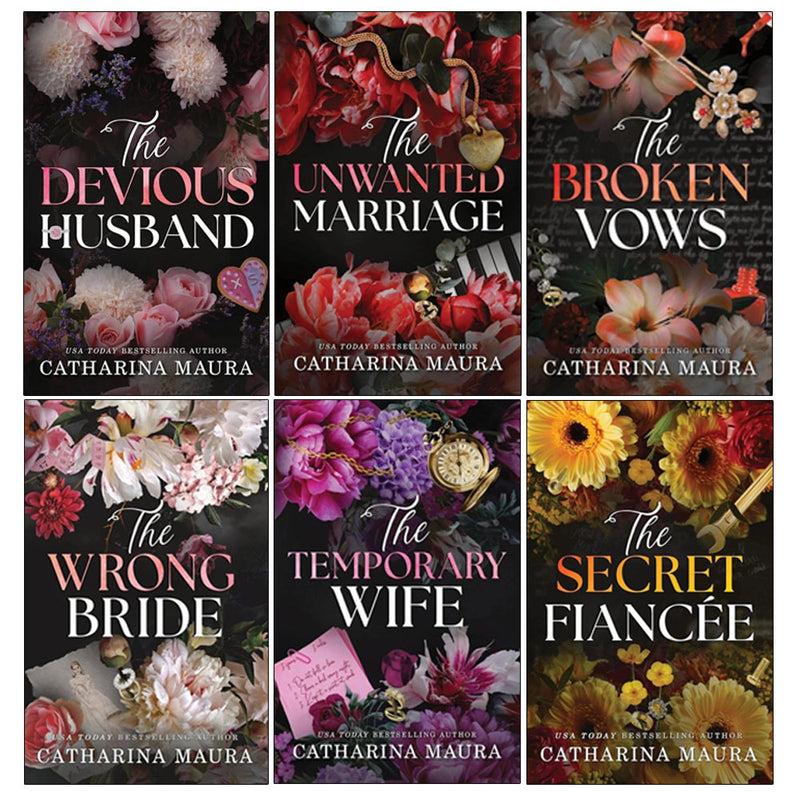 The Windsors Book Series By Catharina Maura 6 Books Collection Set(The Wrong Bride, The Temporary Wife ,The Unwanted Marriage ,The Broken Vows, The Secret Fiancée  & The Devious Husband) - The Book Bundle