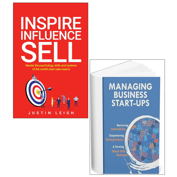 Inspire, Influence, Sell, Managing Business Start-Ups 2 Books Collection Set - The Book Bundle