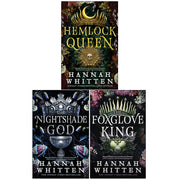 Set of three paperback fantasy books from Hannah Whitten's Nightshade Crown Series, published by Orbit Ltd.
