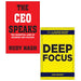 The CEO Speaks, Deep Focus 2 Books Collection Set - The Book Bundle