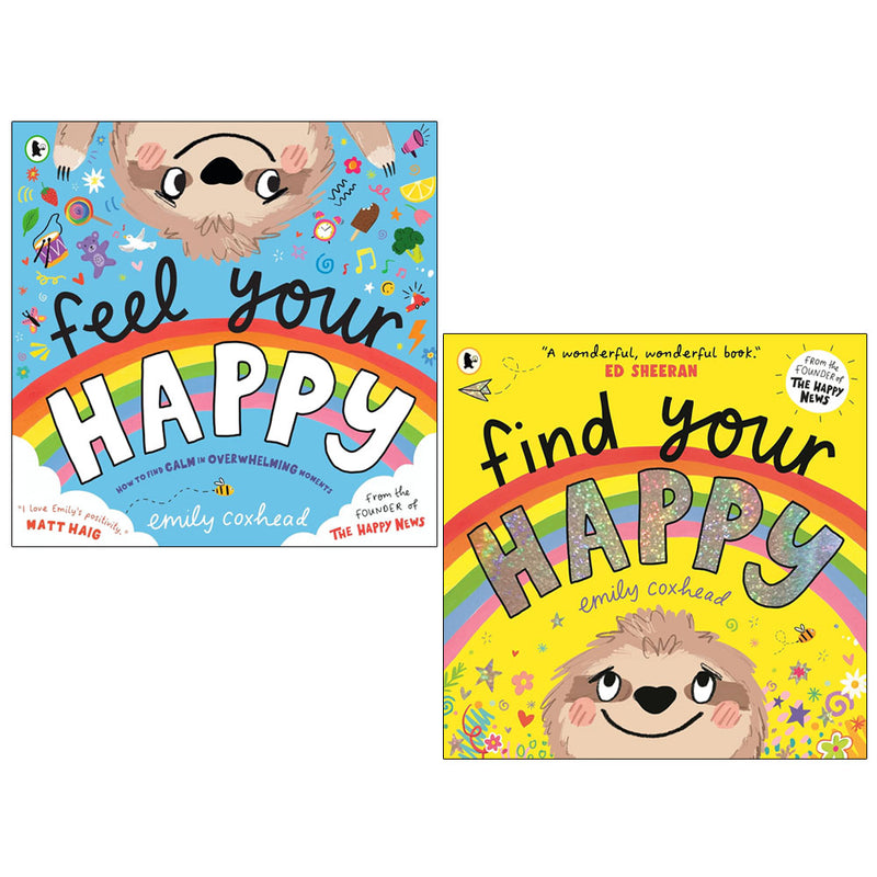 My Happy Feelings Series 2 Books Collection Set By Emily Coxhead - Non Fiction - Paperback