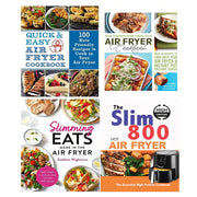 Slimming Eats Made in the Air Fryer [Hardcover], Complete Healthy Air Fryer Cookbook, Every Day Easy Air Fryer & The Slim 800 Hot Air Fryer 4 Books Collection Set - The Book Bundle