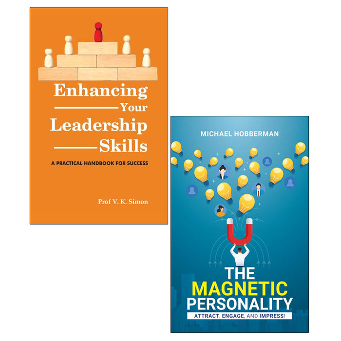 Enhancing Your Leadership Skills, The Magnetic Personality 2 Books Collection Set - The Book Bundle