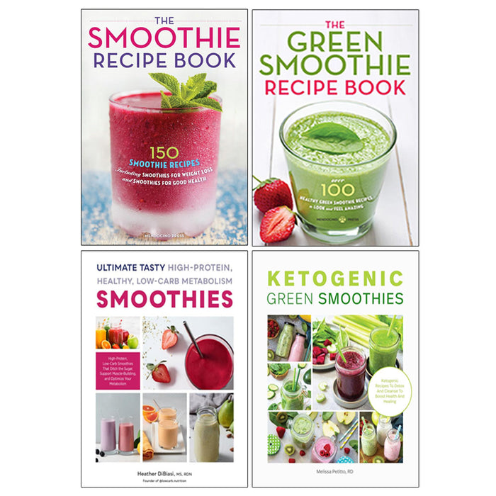 Smoothie Recipe, Green Smoothie , Ultimate Tasty ,Ketogenic Green Smoothies 4 Books Collection Set - The Book Bundle