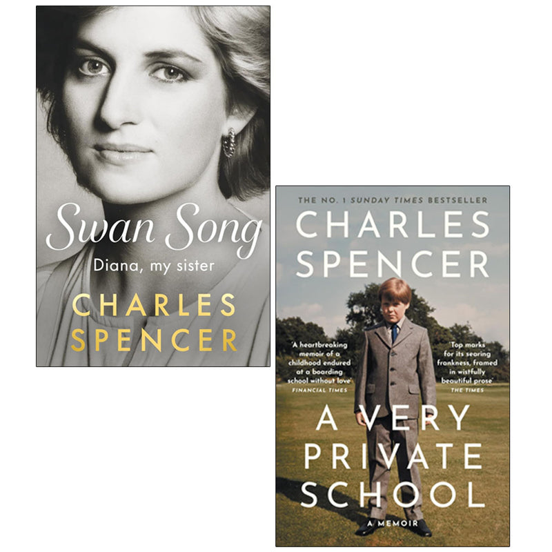 Swan Song & A Very Private School 2 Books Collection Set by Charles Spencer - Non Fiction - Mixed Format