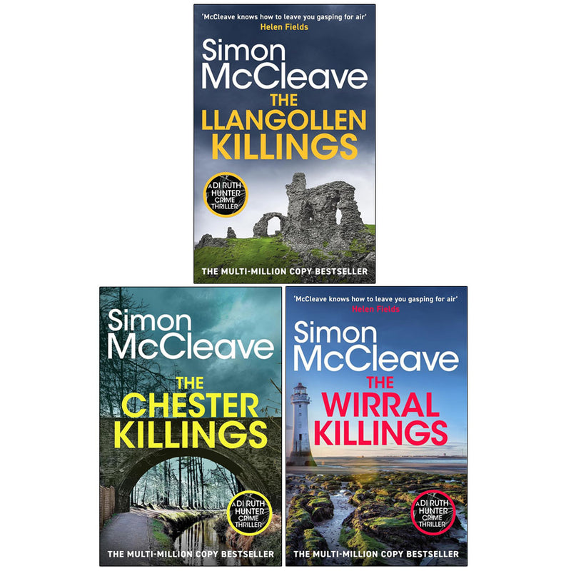 DI Ruth Hunter Series 3 Books Collection Set By Simon McCleave - Fiction - Paperback