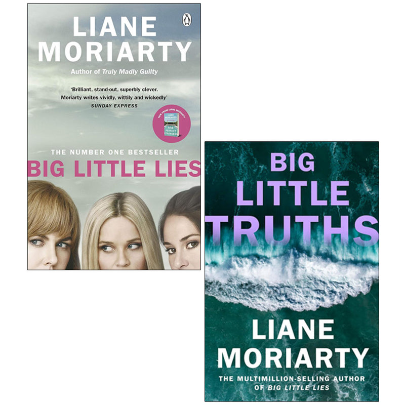 Big Little Lies & Big Little Truths 2 Books Collection Set by Liane Moriarty - Fiction - Mixed Format