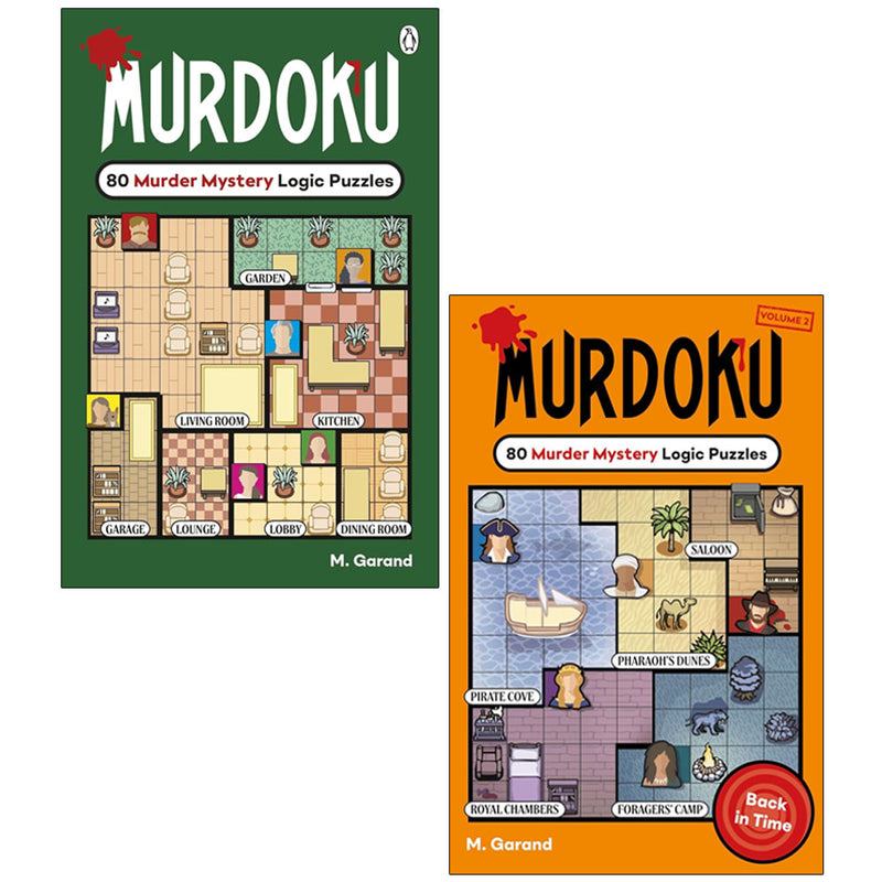 Murdoku Series 2 Books Collection Set by M. Garand - Fiction - Paperback
