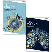 Ted Chiang collection of two Picador books featuring "Stories of Your Life and Others" and "Exhalation" on the covers.