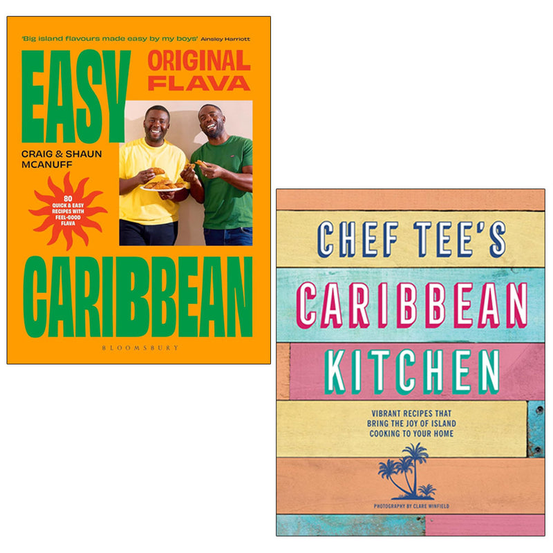 Original Flava & Easy Caribbean 2 Books Collection Set by Shaun & Craig - Non Fiction - Mixed Format