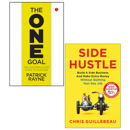 THE ONE GOAL, Side Hustle 2 Books Collection Set Paperback - The Book Bundle