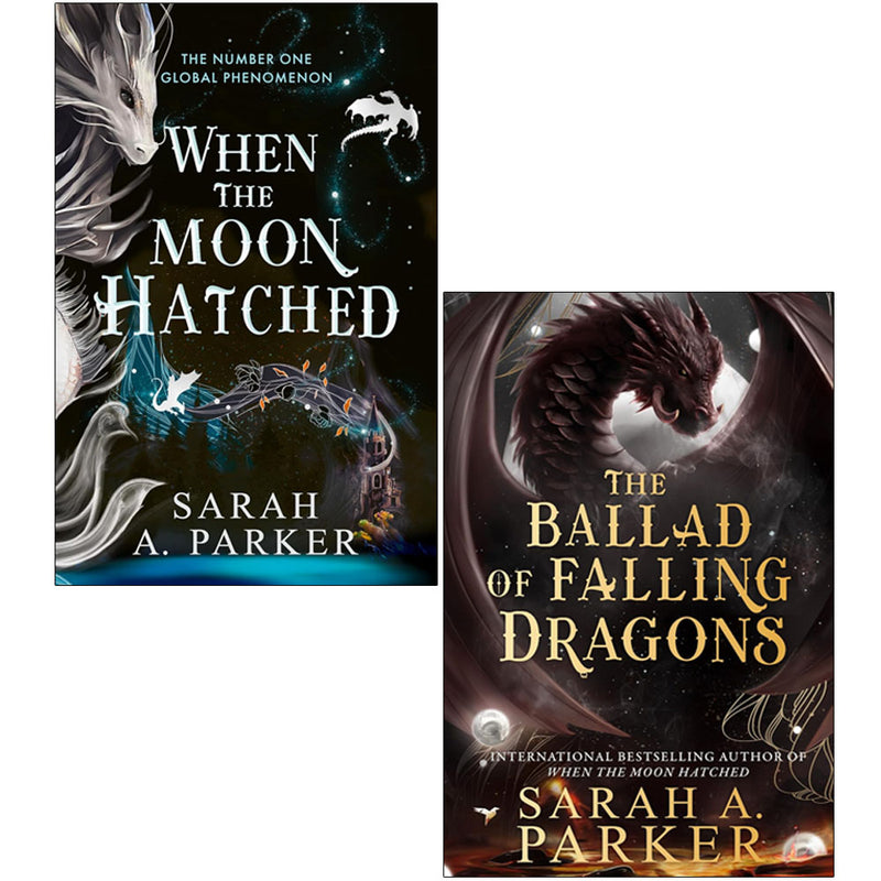 Moonfall Series 2 Books Collection Set by Sarah A.Parker - Fiction - Mixed Format