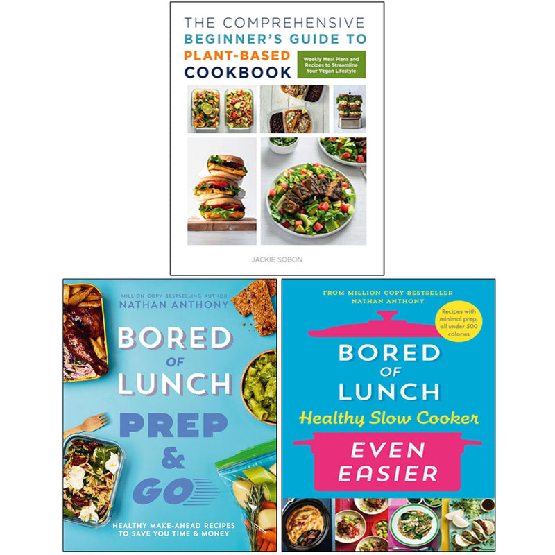 Prep and Go, Healthy Slow Cooker & The Comprehensive Beginner's Guide 3 Books Collection Set - Non Fiction - Hardback