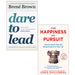 Dare to Lead, The Happiness of Pursuit 2 Books Collection Set - The Book Bundle