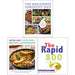 The Healthiest Longevity Diet, Ultra Low Cholesterol Recipe Cookbook , The Rapid 800 Cookbook 3 Books Collection Set - The Book Bundle