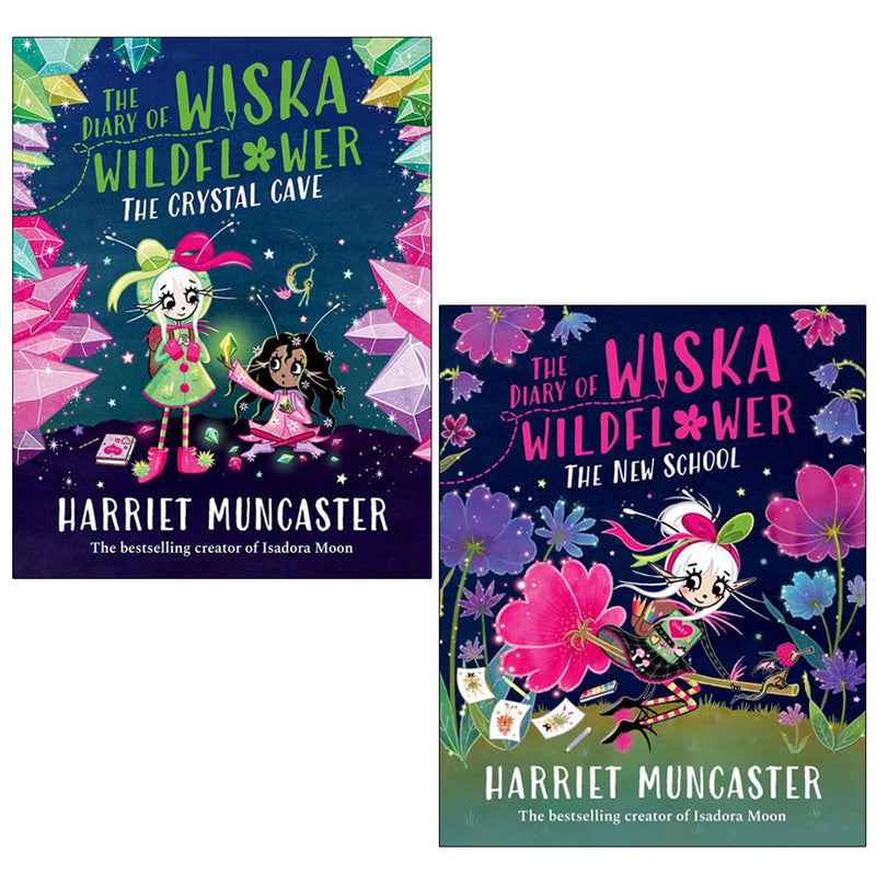 The Diary Of Wska Wildflower 2 Books Collection Set - Childrens Fiction - Paperback